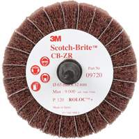 Disque combin&eacute; Scotch-Brite, 2-1/2" dia., Grain 120, Oxyde d'aluminium Nuna Depot Inc.