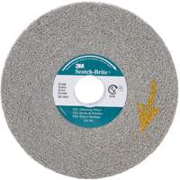 Scotch-Brite EXL Deburring Wheels, 6" x 1", 1" Arbor, Aluminum Oxide Nuna Depot Inc.