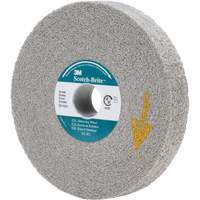 Scotch-Brite EXL Deburring Wheels, 6" x 1", 1" Arbor, Aluminum Oxide Nuna Depot Inc.