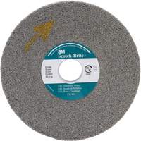 Scotch-Brite EXL Deburring Wheel, 8" x 1", 3" Arbor Nuna Depot Inc.