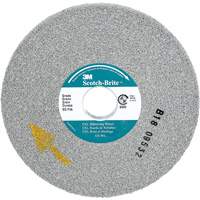 Scotch-Brite EXL Deburring Wheel, 6" x 1/2", 1" Arbor, Aluminum Oxide Nuna Depot Inc.