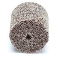 Meule d'abrasion et de polissage unitaris&eacute;e Scotch-Brite, 1" x 1", Arbre de 3/16"-7, Grain de Moyen, Oxyde d'aluminium Nuna Depot Inc.