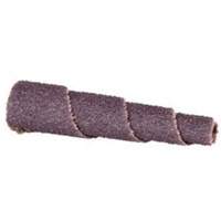 ALO Spiral Cartridge Roll, 80 Grit, 1" Dia., Aluminum Oxide, 2" L, 3/16" Arbor Nuna Depot Inc.