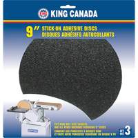 Disque de ponçage pour le bois, 9" dia., Grain 60 Nuna Depot Inc.