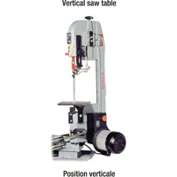 Scies &agrave; ruban pour le m&eacute;tal avec Geardrive, Horizontal/Vertical, Capacit&eacute; de coupe Rond 7" et 7" x 12" rectangulaire Nuna Depot Inc.