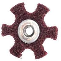 Abrasotex Surface Preparation Star, 3" Dia., Medium Grit, Aluminum Oxide Nuna Depot Inc.