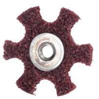 Abrasotex Surface Preparation Star, 2" Dia., Medium Grit, Aluminum Oxide Nuna Depot Inc.