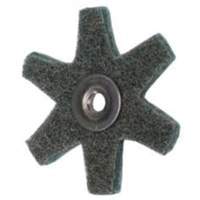 Abrasotex Surface Preparation Star, 2" Dia., Very Fine Grit, Aluminum Oxide Nuna Depot Inc.