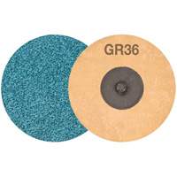 TWIST TOPCUT Sanding Disc, 3" Dia., 36 Grit, Zirconium Nuna Depot Inc.