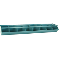 Bacs sectionnels superposables, Cap. 100 lb, 37" la x 8" p x 4-1/2" h, Bleu Nuna Depot Inc.
