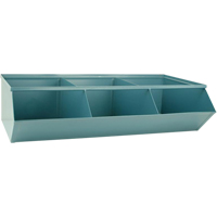 Bacs sectionnels superposables, Cap. 100 lb, 37" la x 20-1/2" p x 9-1/2" h, Bleu Nuna Depot Inc.