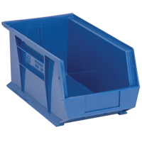 Ultra Stack & Hang Bin, 8-1/4" W x 7" H x 14-3/4" D, Blue Nuna Depot Inc.