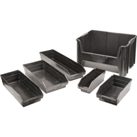 Bacs &agrave; pi&egrave;ces en plastique recycl&eacute;, 4-1/8" la x 11-5/8" p x 4" h, Capacit&eacute; de 30 lb Nuna Depot Inc.