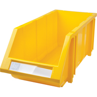 Stack & Hang Bin, 7-7/8" W x 7" H x 17-11/16" D, Yellow Nuna Depot Inc.