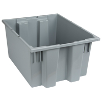 Contenants Stack & Nest, 10" x 19,5" x 15,5", Gris Nuna Depot Inc.
