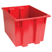 Contenants Stack & Nest, 13" x 19,5" x 15,5", Rouge Nuna Depot Inc.