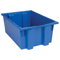Contenants Stack & Nest, 8" x 19,5" x 13,5", Bleu Nuna Depot Inc.