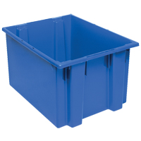 Contenants Stack & Nest, 13" x 23,5" x 19,5", Bleu Nuna Depot Inc.