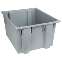 Contenants Stack & Nest, 13" x 23,5" x 19,5", Gris Nuna Depot Inc.