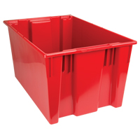 Contenants Stack & Nest, 15" x 29,5" x 19,5", Rouge Nuna Depot Inc.