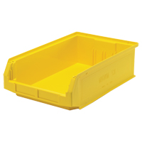 Contenants g&eacute;ants empilables, 12,375" la x 19,75" p x 5,875" h, Jaune Nuna Depot Inc.