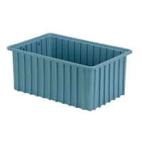 Contenants Divider Box, Poly&eacute;thyl&egrave;ne, 16,5" la x 10,9" p x 7" h, Bleu p&acirc;le Nuna Depot Inc.