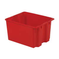 Contenants Stack-N-Nest Polylewton, 12" x 21" x 17", Rouge Nuna Depot Inc.