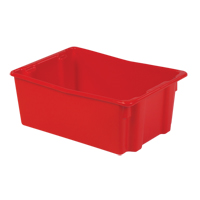 Contenants Stack-N-Nest Polylewton, 10,5" x 26,1" x 18,7", Rouge Nuna Depot Inc.