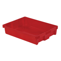 Contenants Stack-N-Nest Polylewton, 6,1" x 29,6" x 22,4", Rouge Nuna Depot Inc.