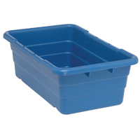 Bacs empilables en crois&eacute;, 16" la x  p x 8,5" h, Bleu Nuna Depot Inc.