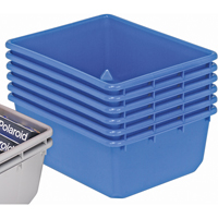 Contenants emboîtables QuanTub, 19" la x 24,5" p x 9,5" h, Bleu Nuna Depot Inc.