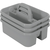 BOITE RANGEMENT,OUTILS,18 1/4X13 3/4X8 3/4,GRIS, 8-3/4" x 13-3/8" x 13-3/8", Gris Nuna Depot Inc.