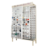 Free-Standing Tip-Out Bins Slider System, 48" W x 18" D x 77" H, 112 Drawers Nuna Depot Inc.
