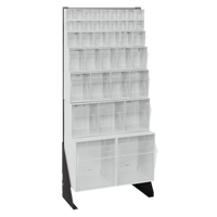 Support pour bacs basculants, 23-5/8" la x 8" p x 52" h, 38 tiroirs Nuna Depot Inc.