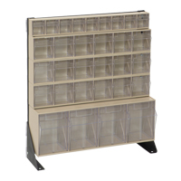 Support pour bacs basculants, 23-5/8" la x 8" p x 28" h, 31 tiroirs Nuna Depot Inc.
