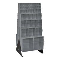 Support pour bacs basculants, 23-5/8" la x 16" p x 52" h, 76 tiroirs Nuna Depot Inc.