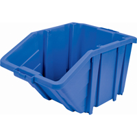 Bac g&eacute;ant en plastique, 15-1/2" la x 13" H x 25" p, Bleu, Capacit&eacute; 200 lb Nuna Depot Inc.