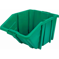 Bac g&eacute;ant en plastique, 15-1/2" la x 13" H x 25" p, Vert, Capacit&eacute; 200 lb Nuna Depot Inc.