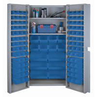 Armoires &agrave; combinaison &agrave; portes creuses, 38" la x 24" p x 72" h, Gris Nuna Depot Inc.