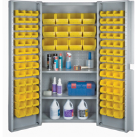 Armoires &agrave; combinaison &agrave; portes creuses a/bacs, 38" la x 24" p x 72" h, Gris Nuna Depot Inc.
