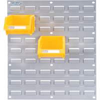 Panneau perfor&eacute; en m&eacute;tal pour bacs, 16 bacs, 18" la x 1/8" p x 19" h Nuna Depot Inc.