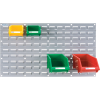 Panneau perfor&eacute; en m&eacute;tal pour bacs, 32 bacs, 36" la x 1/8" p x 19" h Nuna Depot Inc.