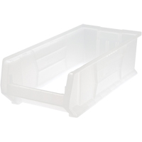 Hulk Containers, 11" W x 7" H x 23-7/8" D, Clear Nuna Depot Inc.