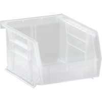 Clear-View Ultra Stack & Hang Bin, 4-1/8" W x 3" H x 5-3/8" D, Clear Nuna Depot Inc.