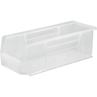 Bac transparent ultra empilable & suspendable, 5-1/2" la, 5" h x 14-3/4" p, Transparent Nuna Depot Inc.