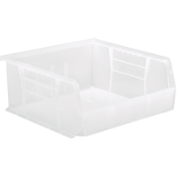 Clear-View Ultra Stack & Hang Bin, 11" W x 5" H x 10-7/8" D, Clear Nuna Depot Inc.