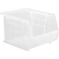 Bac transparent ultra empilable & suspendable, 8-1/4" la, 7" h x 10-3/4" p, Transparent Nuna Depot Inc.