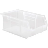 Bac transparent ultra empilable & suspendable, 8-1/4" la, 6" h x 13-5/8" p, Transparent Nuna Depot Inc.