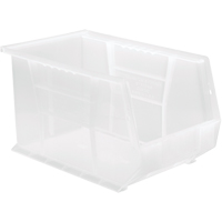 Clear-View Ultra Stack & Hang Bin, 8-1/4" W x 8" H x 13-5/8" D, Clear Nuna Depot Inc.