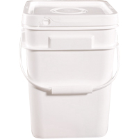 Seau carr&eacute;, Plastique, 4 gal. Nuna Depot Inc.